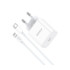 Мережевий зарядний пристрій Jokade JB069, Cable Type-C to Lightning, 27W, White - 3