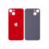 Задня кришка для iPhone 13, Original (PRC), Big Hole, Red - 1
