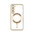 Чохол TPU Metallic Full Camera with Magsafe для Samsung S918 Galaxy S23 Ultra, Gold - 1