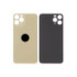 Задня кришка для iPhone 11 Pro, Original PRC, Big Hole, Matte Gold - 1