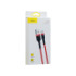 Кабель Baseus Cafule Cable, Micro, 2.4A, 1m, Red - 8
