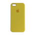 Чохол Copy Silicone Case iPhone 5/5s/5SE Yellow (4) - 2