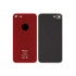 Задня кришка для iPhone 8, зі склом камери, Small Hole, Red - 1