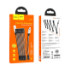 Кабель Hoco U103 Magnetic Absorption, Lightning, 1m, 2.4A, Black - 9