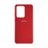Чохол Silicone Case for Samsung S20 Ultra Red (14) - 1