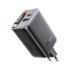 Мережевий зарядний пристрій Acefast A111, PD 67W, GaN, Cable Type-C, Black - 1