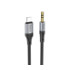 Кабель AUX Hoco UPA26, Lightning to Jack 3.5 mm, 1m, Black - 8