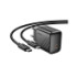 Мережевий зарядний пристрій Hoco CS24A, Cable Type-C to Type-C, 25W, Black - 5