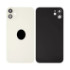 Задня кришка для iPhone 11, зі склом камери, Small Hole, White - 1