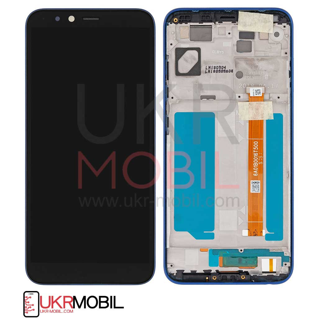 Дисплейный модуль Lenovo K5 Play L38011, з рамой, Original PRC, Blue -  купить в интернет-магазине MOBO