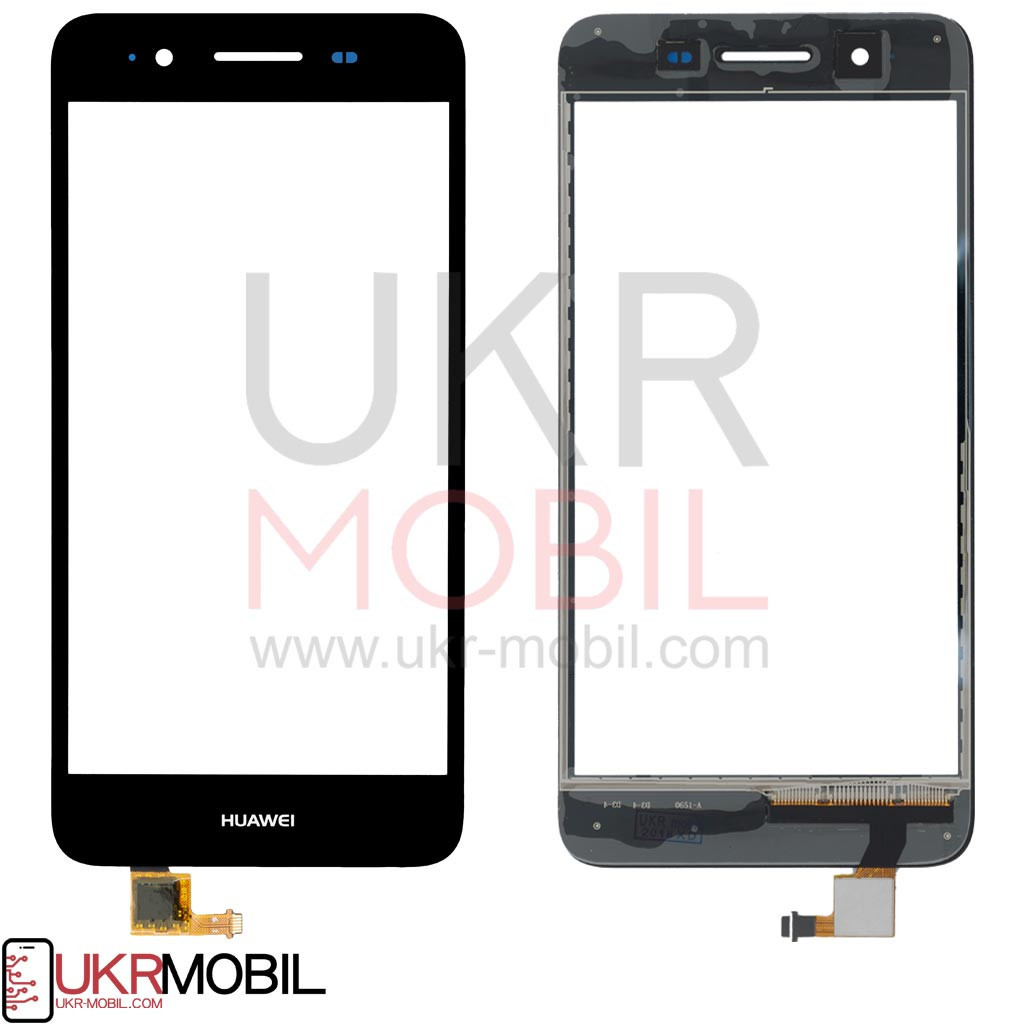 Сенсор (тачскрин) Huawei GR3 2016, Enjoy 5S (TAG-L01, TAG-L03, TAG-L21,  TAG-L22), Black - купить в интернет-магазине MOBO