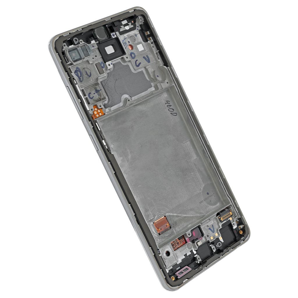 Дисплейний модуль Samsung A725 Galaxy A72 2021, GH82-25460D, з рамою ...