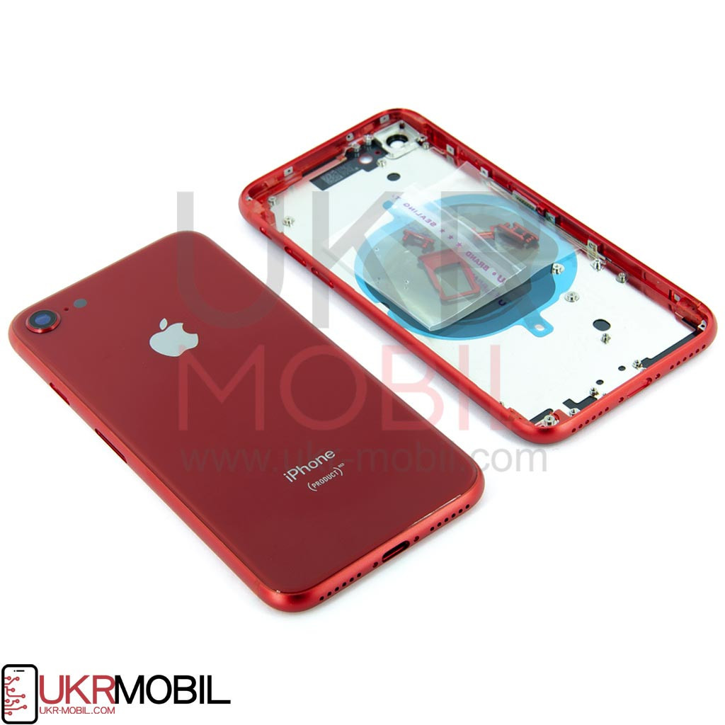 Корпус Apple iPhone 8, в сборе, Red - купить в интернет-магазине MOBO